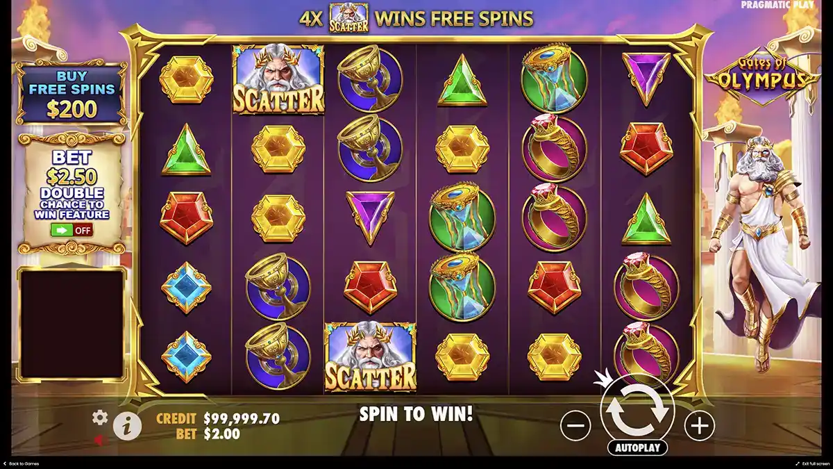 Gates of Olympus-Demo spielen