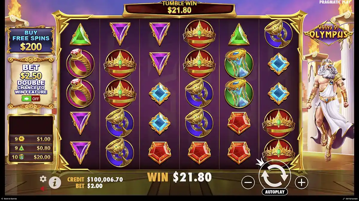 Deutsche Casinos mit Gates of Olympus Spiel